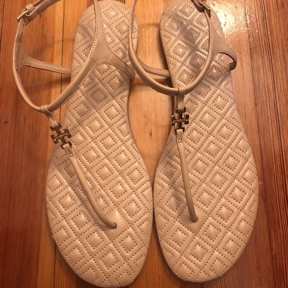 Tory Burch Sandals size 9 color Nude